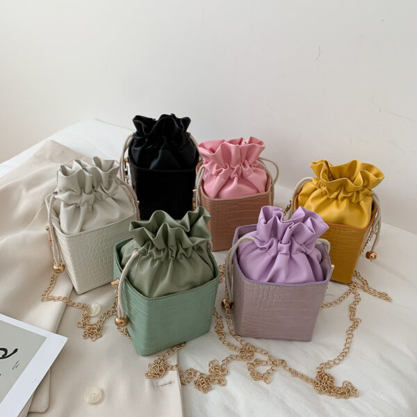 All-match  pattern chain crossbody bag