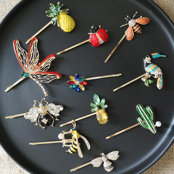 Insect Beautiful Butterfly Hair Clip Word Clip