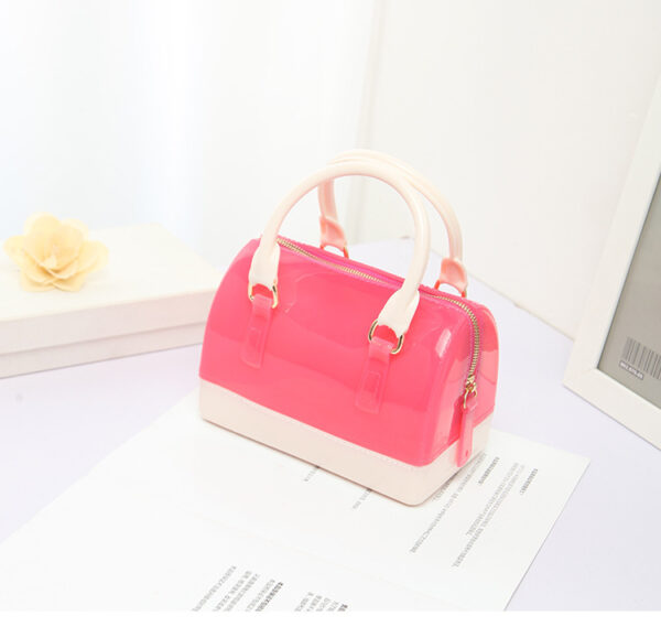 One-shoulder Messenger Portable Candy Transparent Mini Jelly Bag