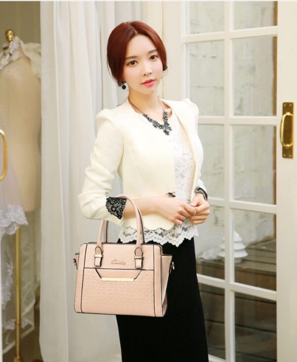 Cross-Border New Mother-Of-Two Bag New Fashion Handbag Mother Lady One-Shoulder Bag Oblique Bag Big Bag One Hair