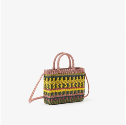 Small Hand Woven Bag In Summer