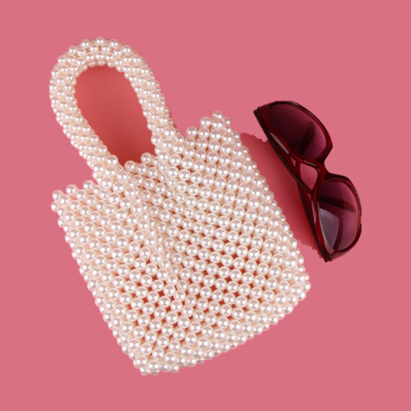 Hand-woven Beaded Ladies Handbag