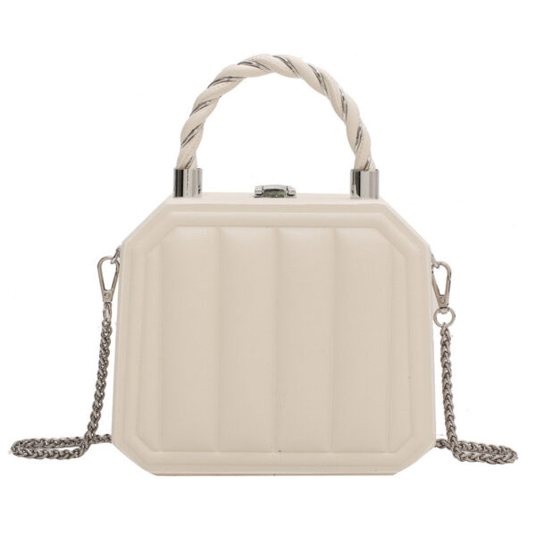 Women's Trendy Fashion Single Shoulder Solid Color Small Bag