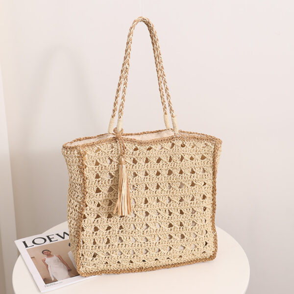 Handmade Woven Bag For Women's Seaside Vacation