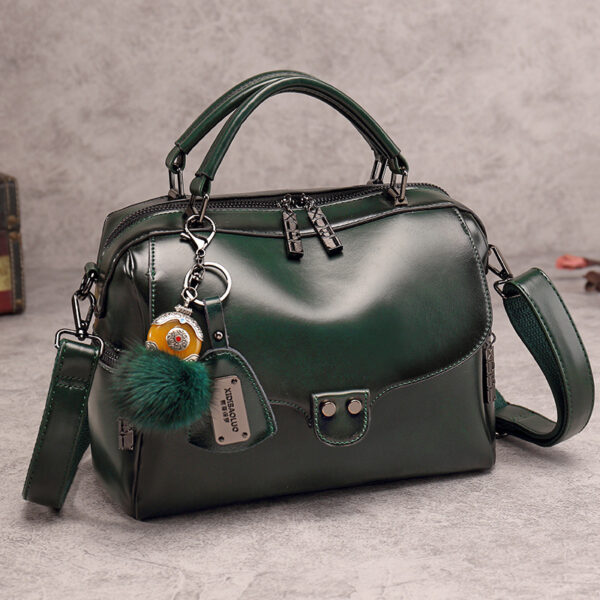 All-Match One-Shoulder Portable Messenger Pillow Boston Female Bag