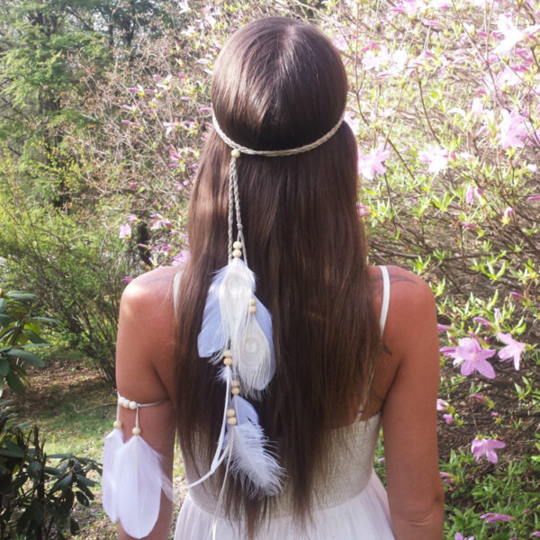 Ethnic Wind Beach Feather Headwear Hair Band
