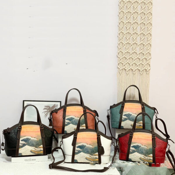 Women's retro embroidery handbag