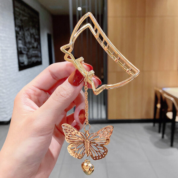 Women's Fashion Three-dimensional Butterfly Pendant Hair Clip