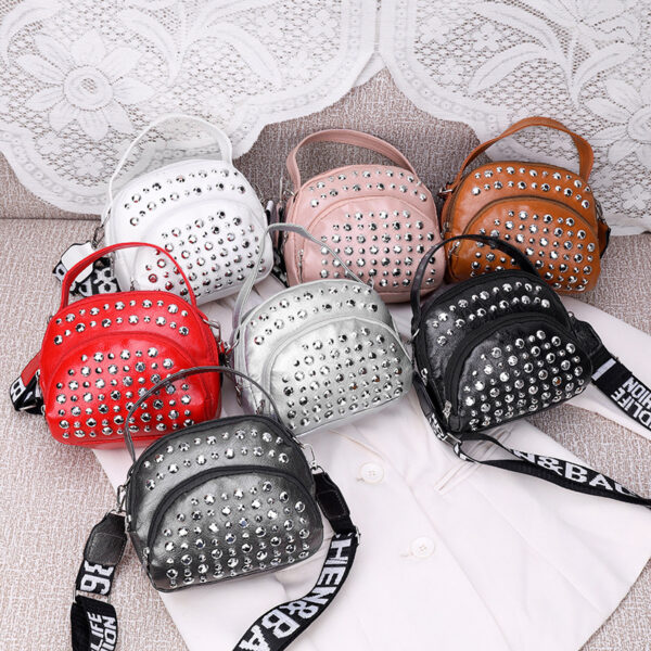 One-shoulder Diagonal Bag Korean Version Texture Handbag