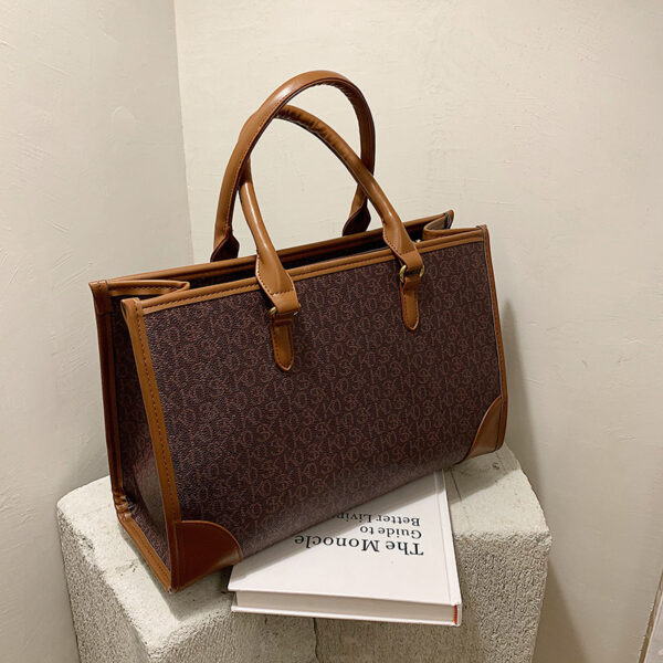 New Trendy Fashion Large-capacity Tote Bag Female Bag Ins Single Shoulder Handbag