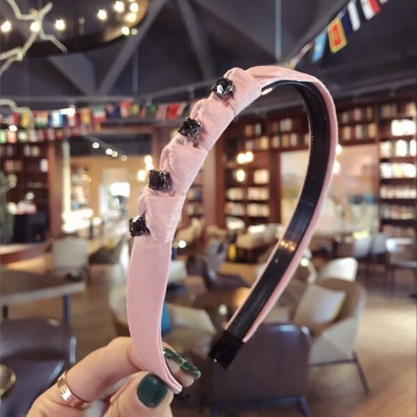 Bow Tie Toothed Non-Slip Headband Headband Ladies