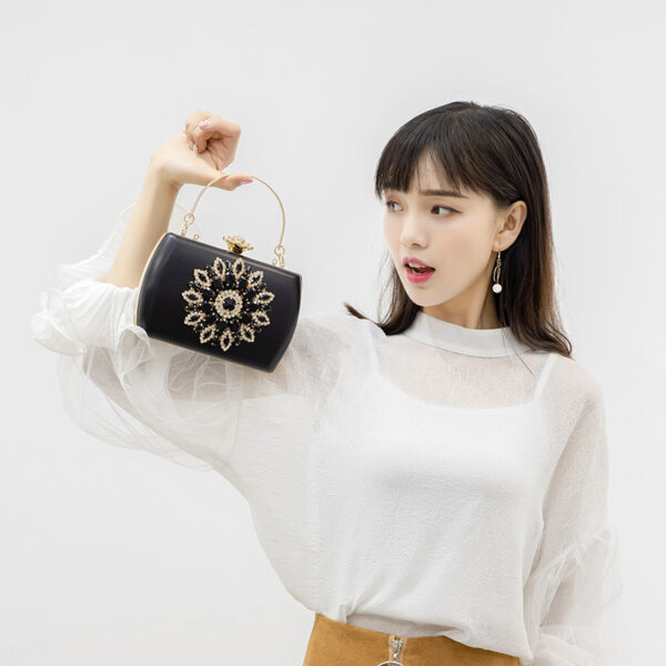 New women's bag with diamond crossbody shoulder handbag