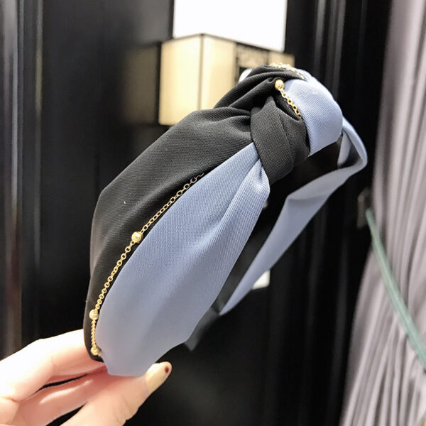 Chain Two-Tone Knotted Headband