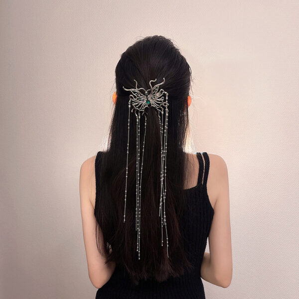 Butterfly Tassel Clip Headgear Women Niche