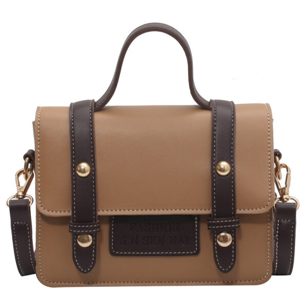 PU One-shoulder Diagonal Handbag