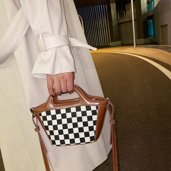 Handbag Personalized One-shoulder Messenger Bag Color Matching