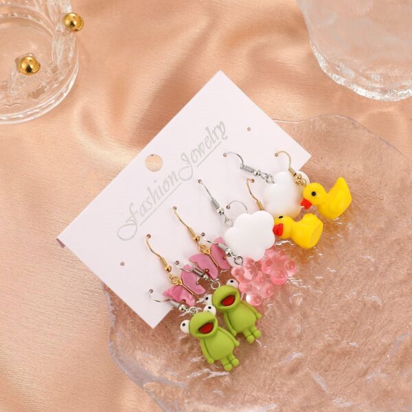 Acrylic Earring Set Fashion Cartoon Butterfly