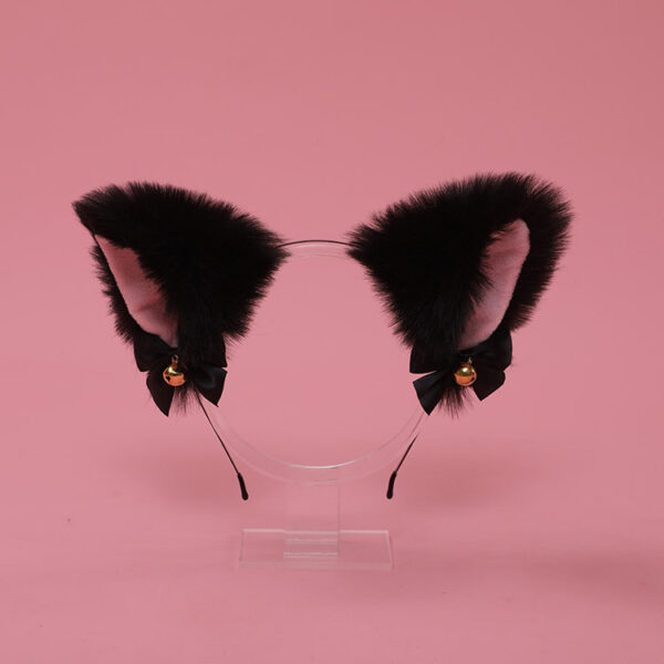 Anime Cat Ears Hair-hoop Headband Cosplay Maid Cat Ears Head Buckle Hairpin Internet Celebrity Cat Ears Headband