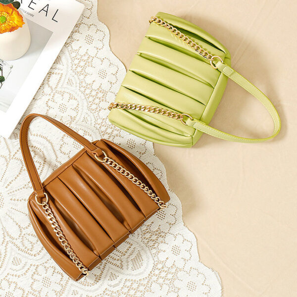 Pleated Chain Fashion Women's Bag