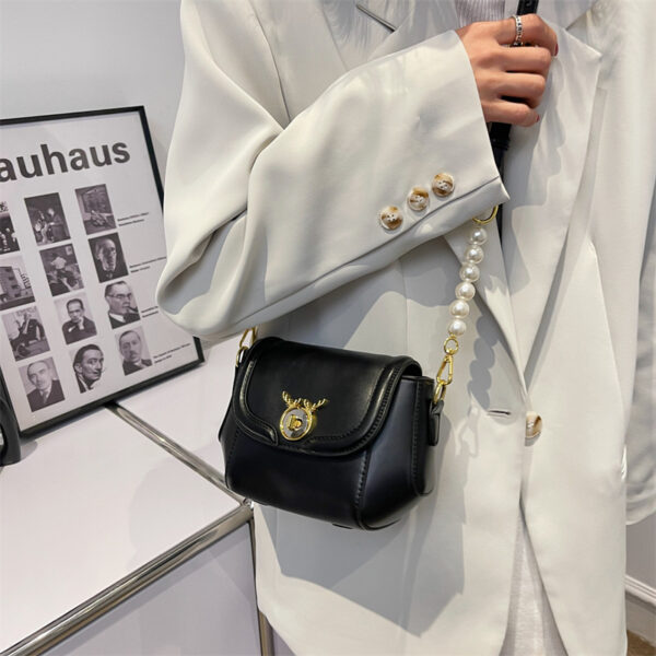 Textured Niche Small Color Matching Messenger  Women's Bag