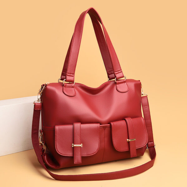 Large Capacity Handbag Casual Bag Versatile Tote Shoulder Messenger Bag