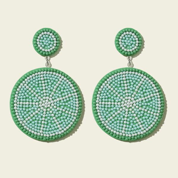 Fashion And  Personality Lemon Orange Earrings Earrings