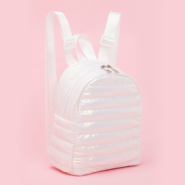 Cotton-padded Down Embroidery Thread Space Cotton Backpack