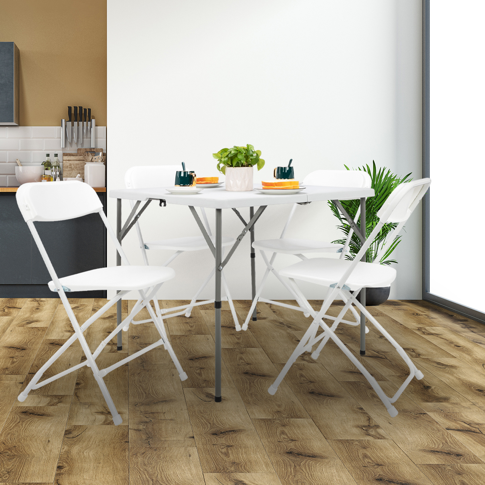 34inch Foldable Square Table - Image 8