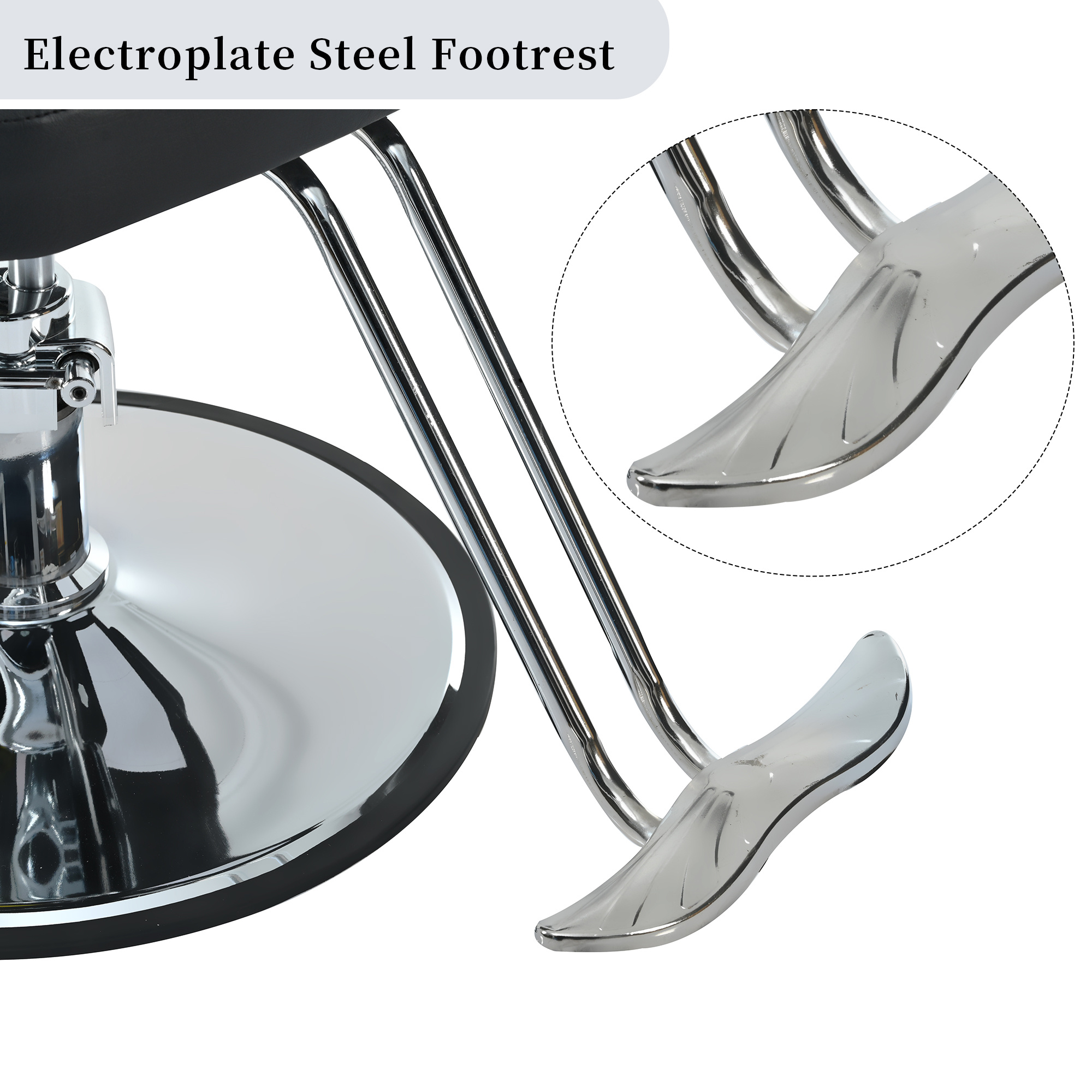 Metal Barber Salon Chair - Image 6