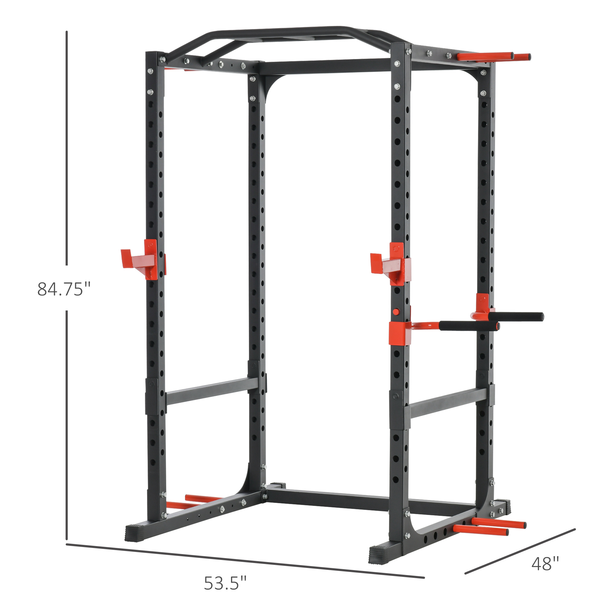 Power Tower Pull Up Bar Squat Rack Power Cage At Home Workout Equipment,Upper Body Strength Training Equipment - Image 8