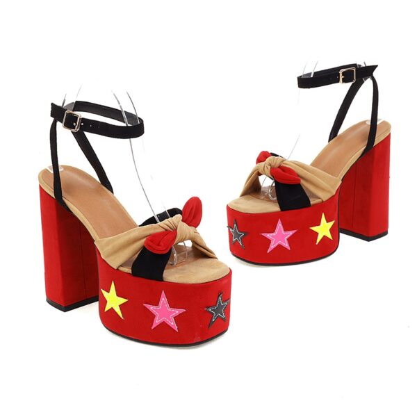 Chunky High Heel Platform High  Sandals Women's Fashion Sandals